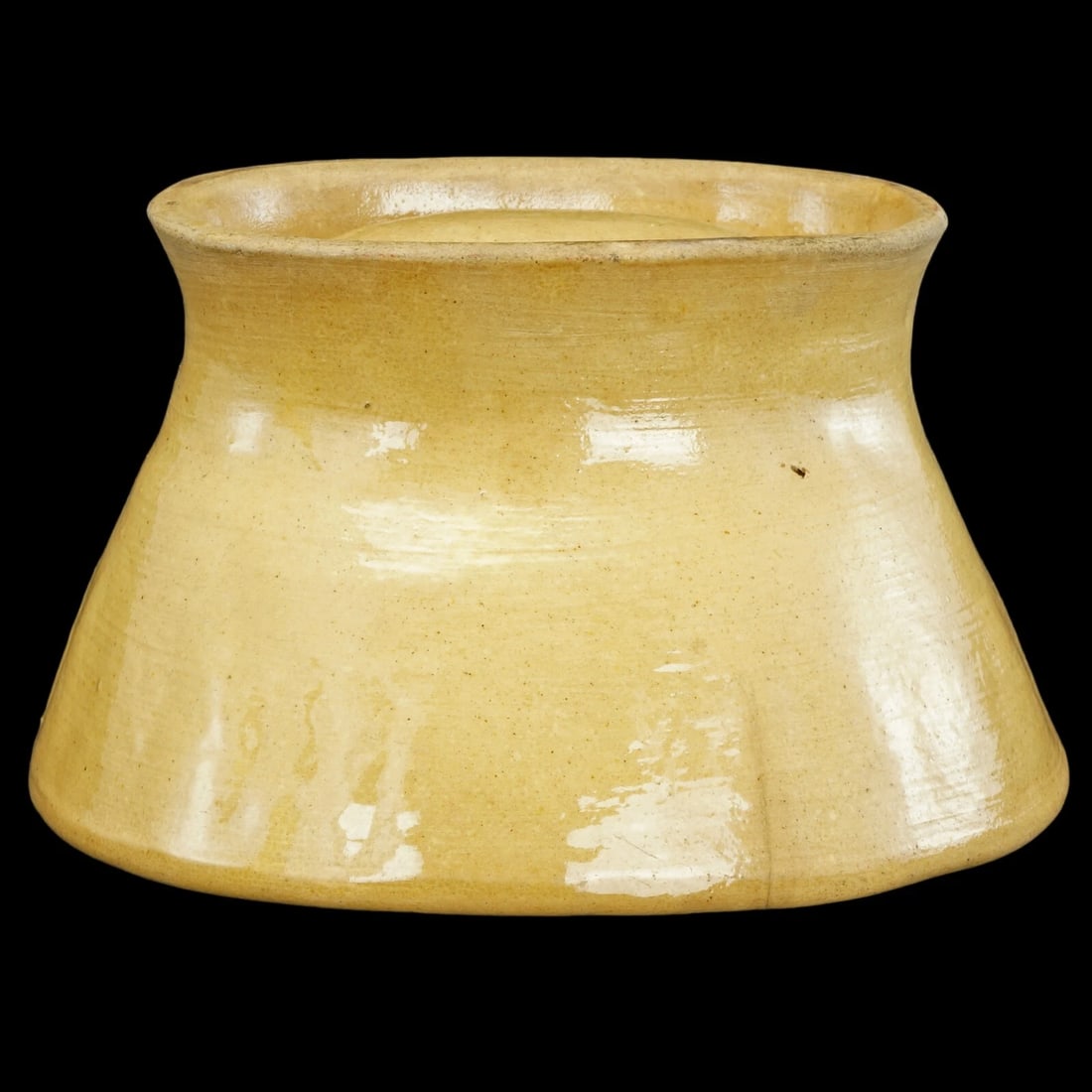 Victorian Yellow Ceramic Mold Wheat Sheaf - 6