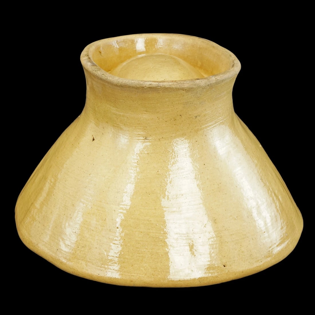 Victorian Yellow Ceramic Mold Wheat Sheaf - 7
