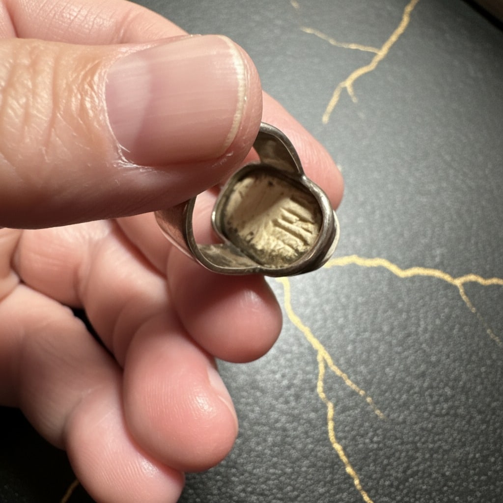 Antique Style Scarab Beetle Ring Egyptian Revival Statement Jewelry Gift - 6