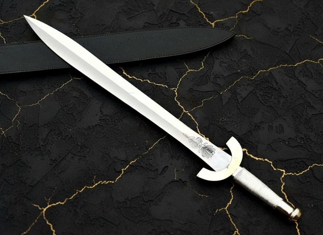 Handcrafted Perseus Sword Battle Ready Steel Movie Prop Collectible Blade: Title:Handcrafted Perseus Sword Battle Ready Steel Movie Prop Collectible Blade Description:This handmade limited edition sword is inspired by the iconic weapon carried by Perseus in the epic film,