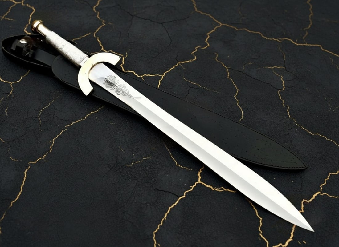 Handcrafted Perseus Sword Battle Ready Steel Movie Prop Collectible Blade - 5
