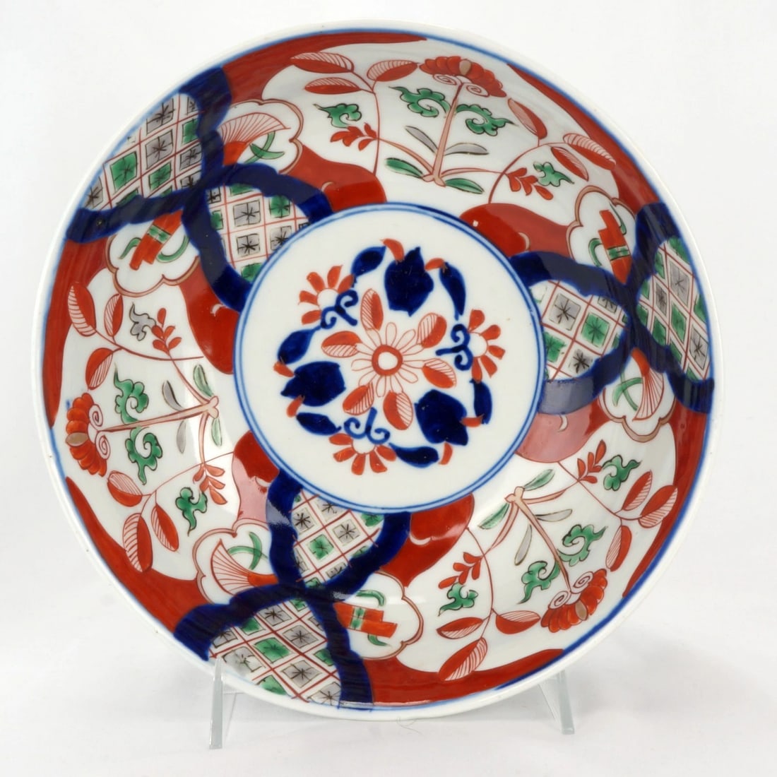 Large Japanese Imari Bowl c 1900 - 6