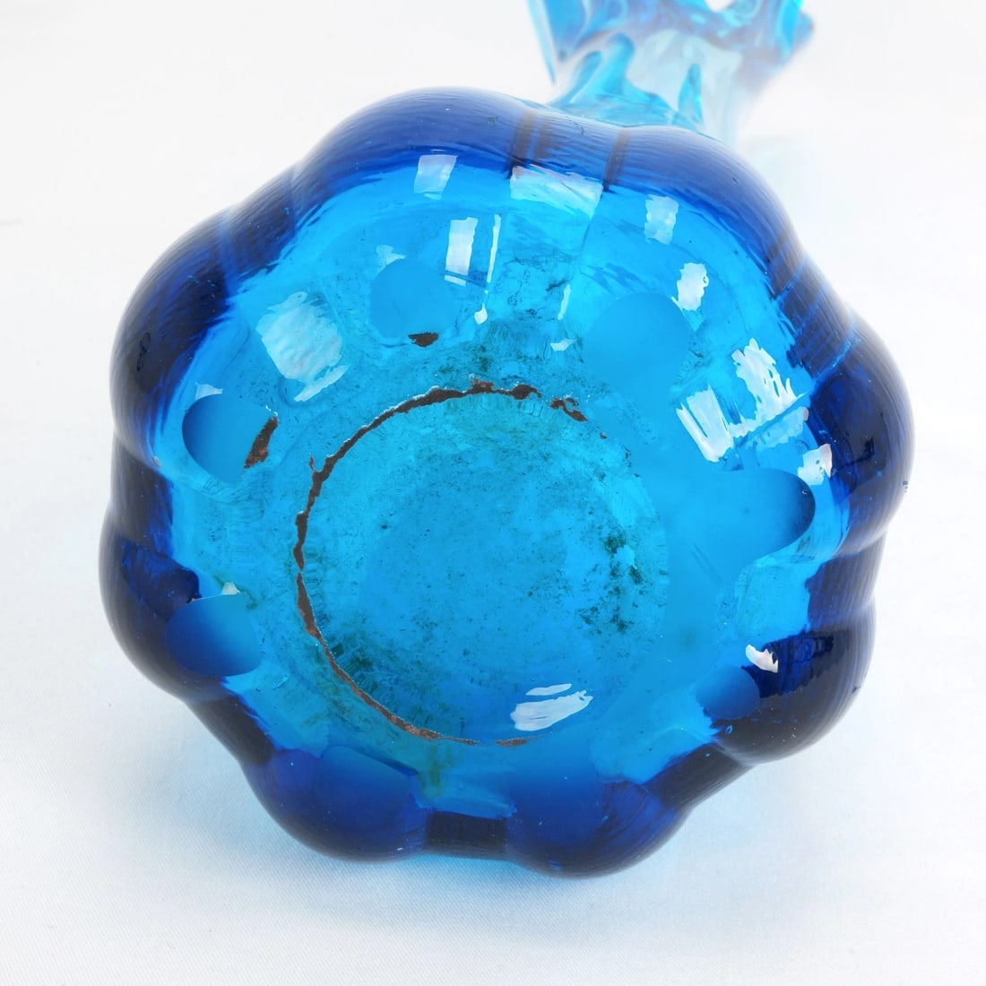 MCM Swung Vase 5 Fingers Sapphire Blue - 7