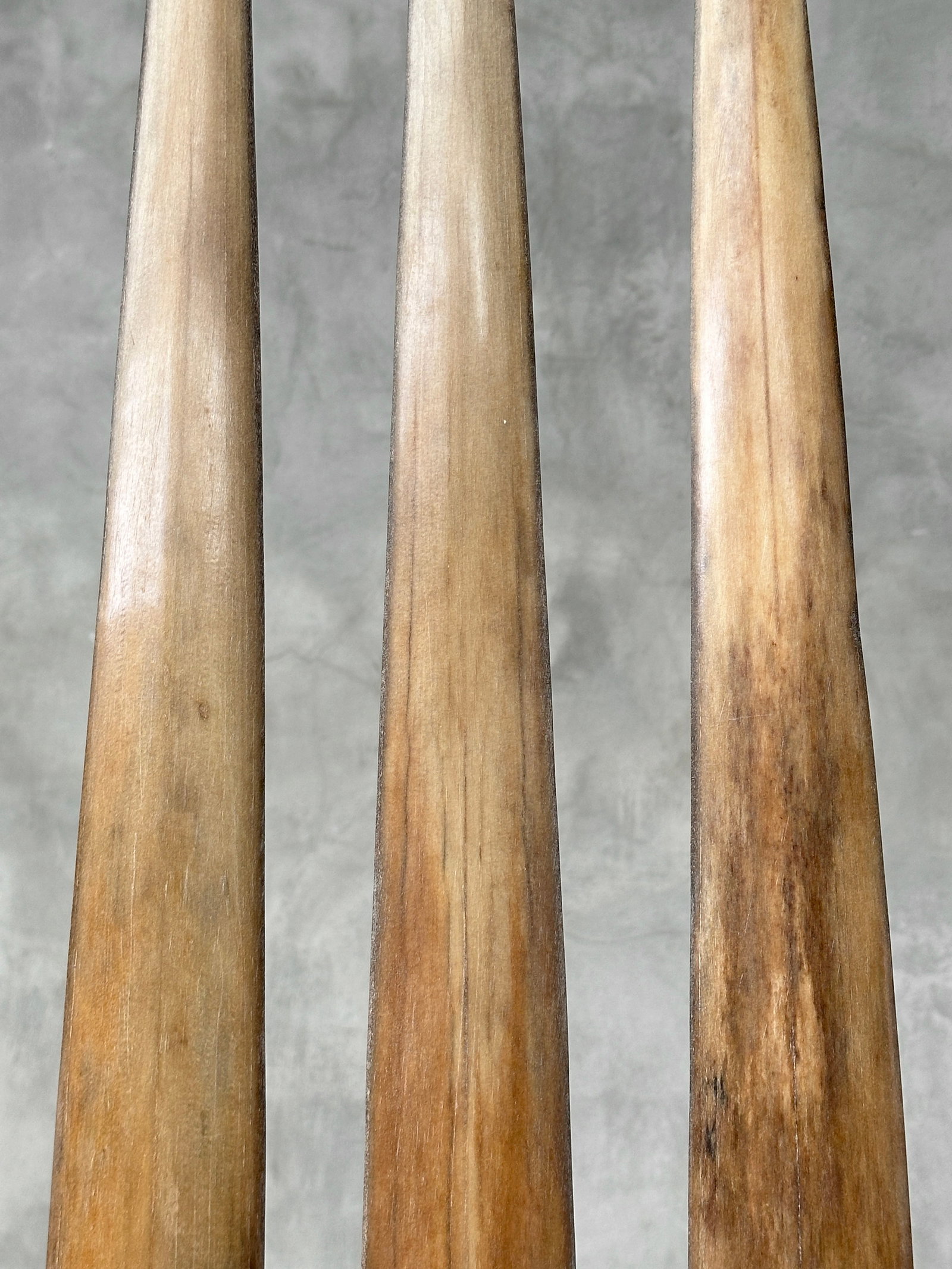 Swordfish tusk trio with custom stands - 7