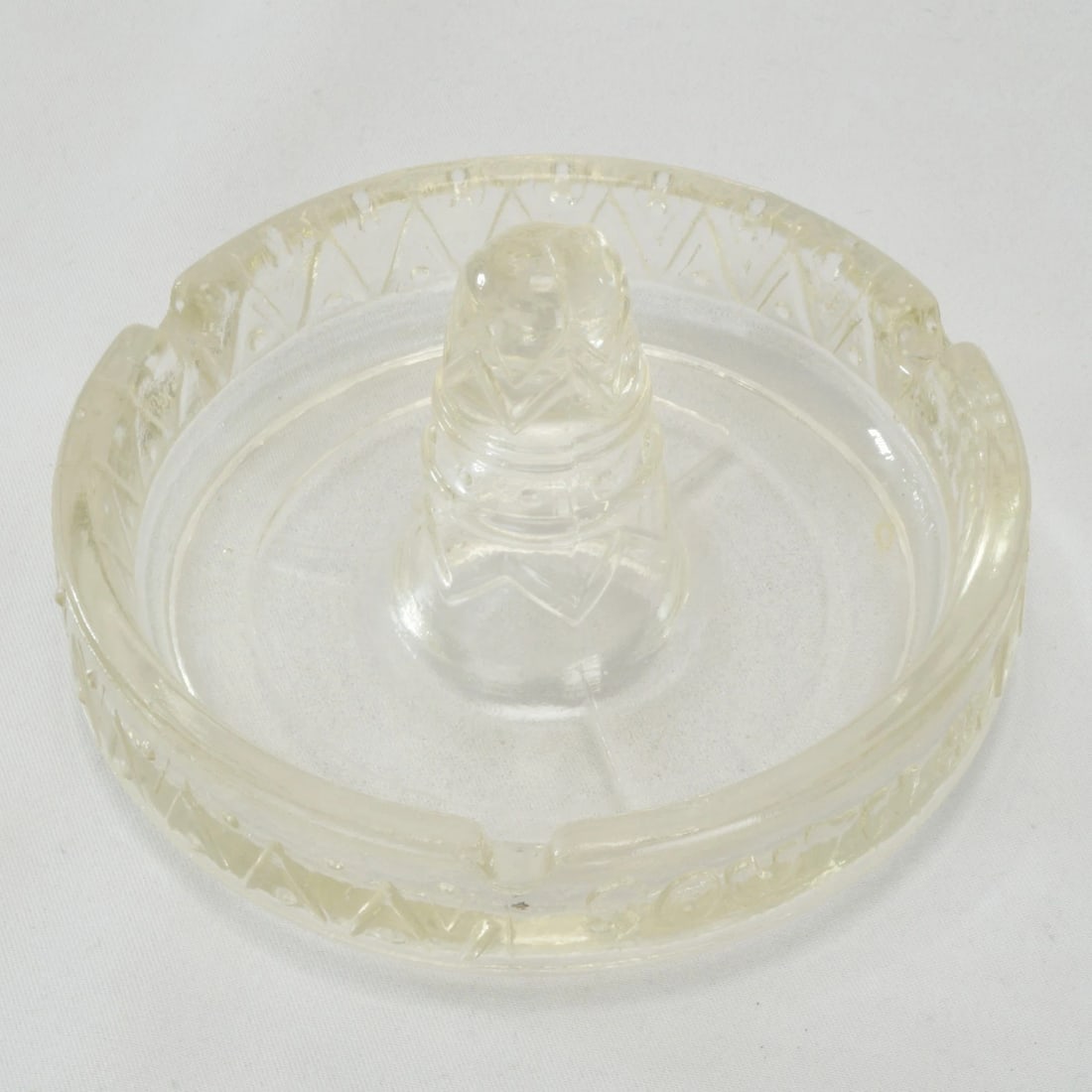 Vintage Glass Sombrero Ashtray - 5