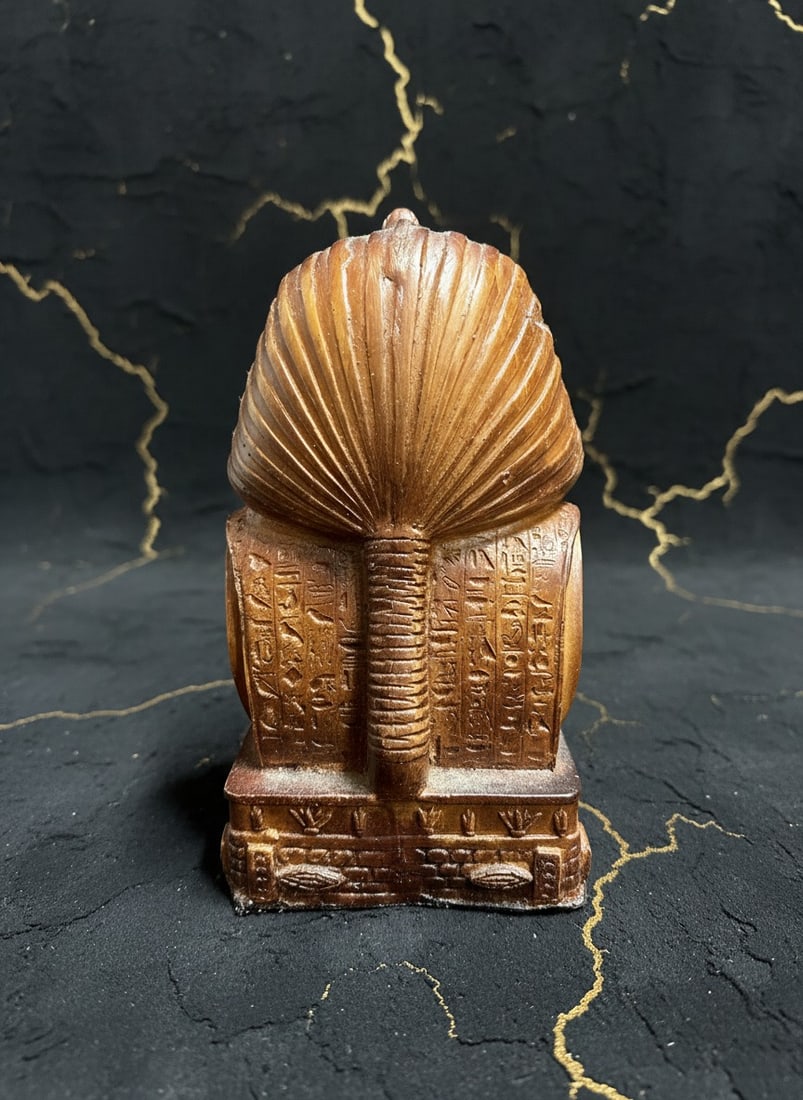 Ancient Egyptian King Tutankhamun Pharaoh Figurine Antique Style Statue - 3