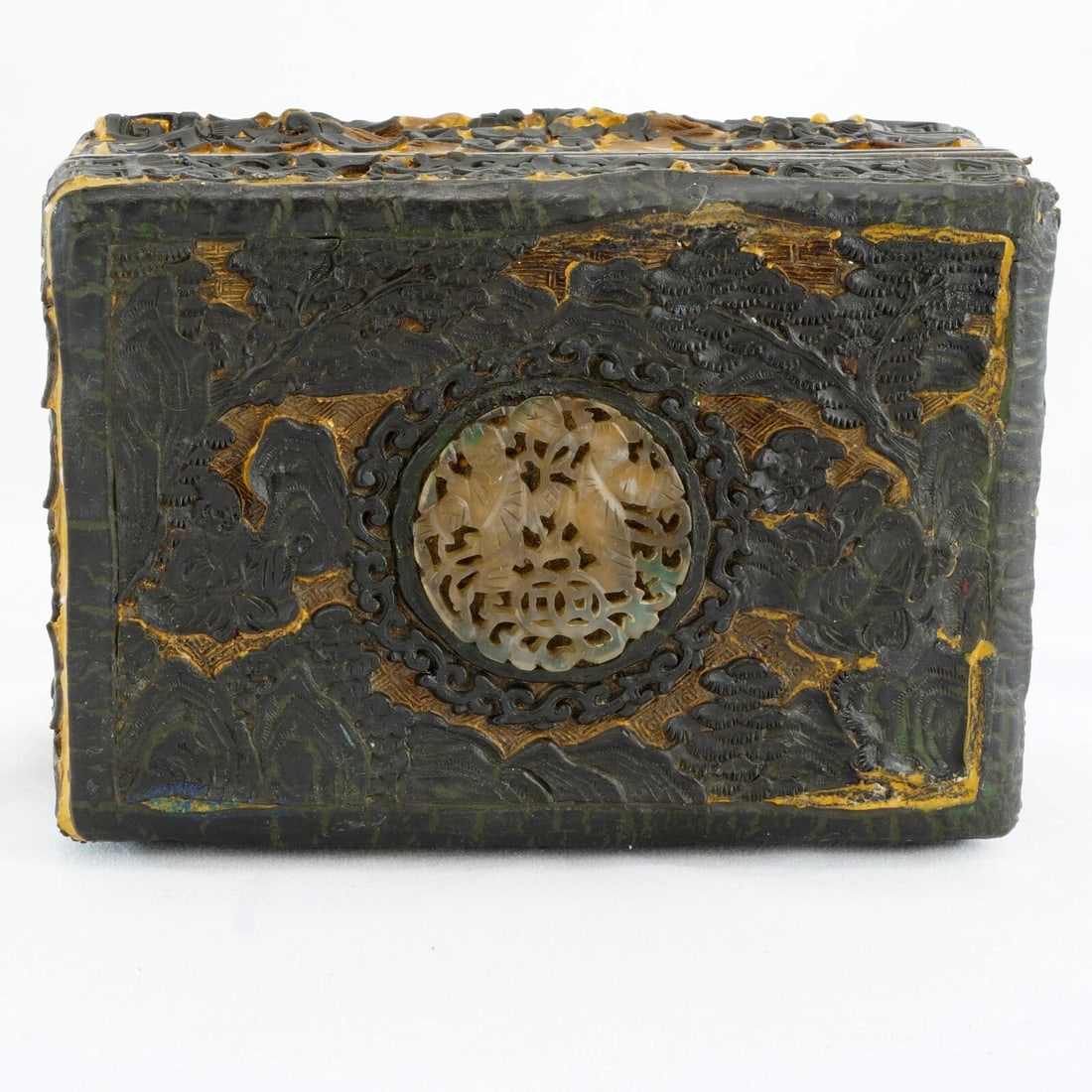 1920s Chinese Lacquer Playing Card Box - 3