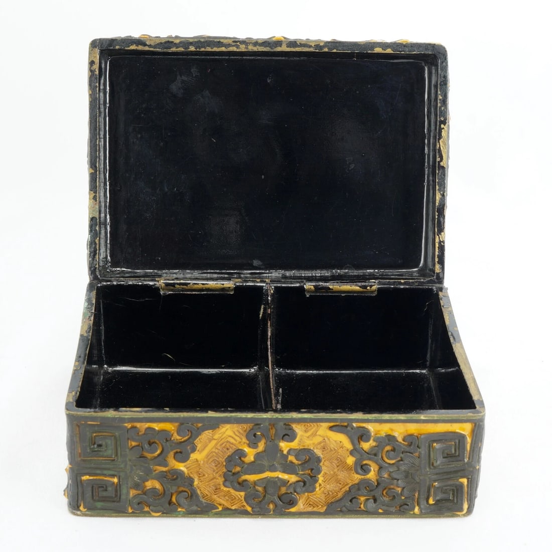 1920s Chinese Lacquer Playing Card Box - 5