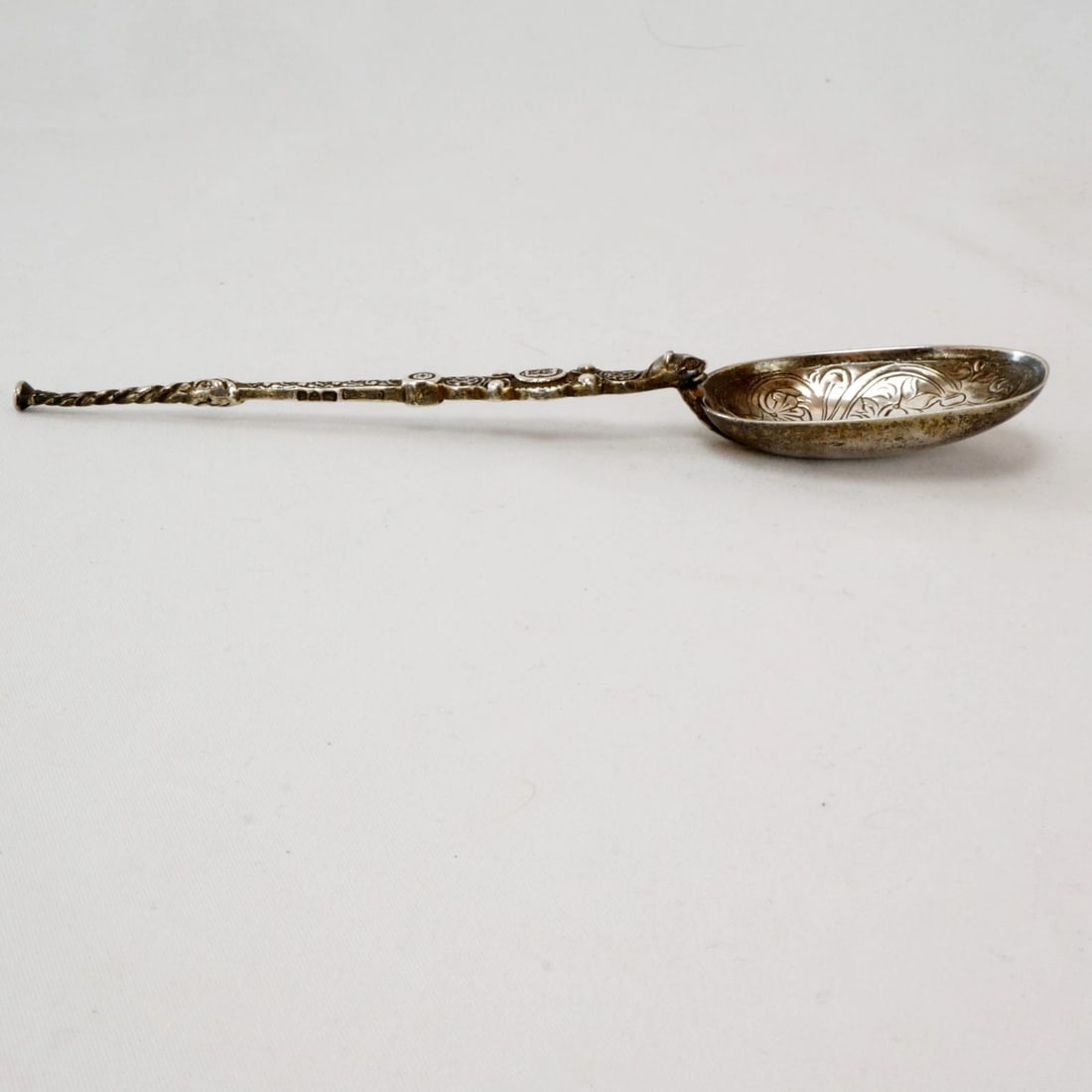1910 Silverplate George V Coronation Spoon - 7