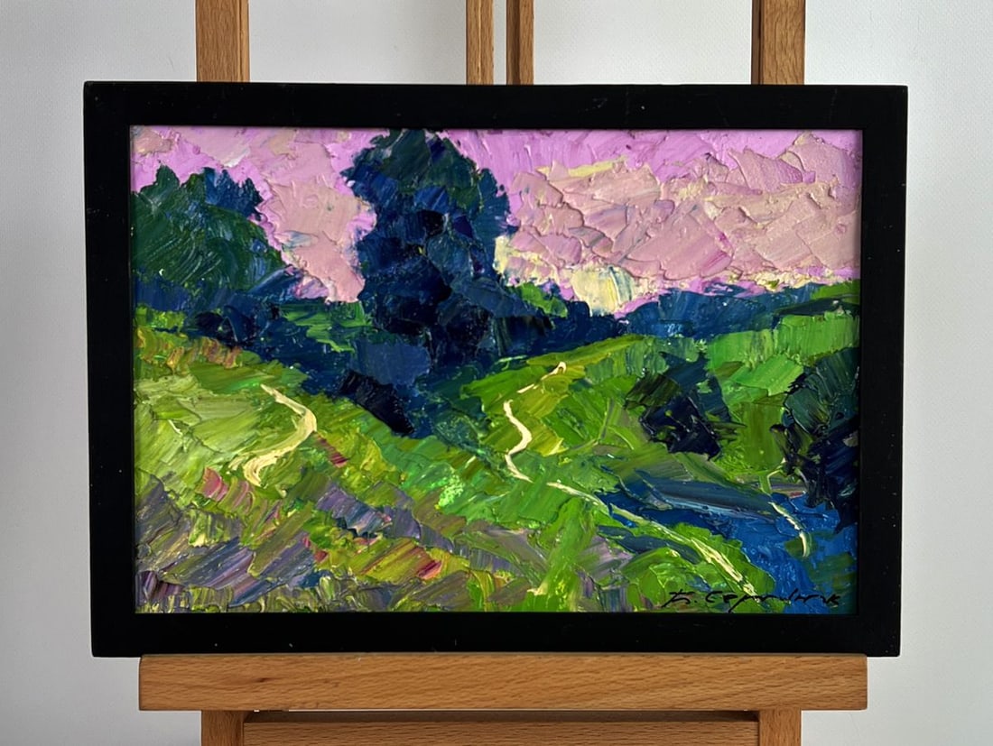 Oil painting A walk through the evening meadows Boris Serdyuk: Title: Oil painting A walk through the evening meadows Boris Serdyuk Description: NoAAA6370 *** ABOUT THIS PAINTING *** * TITLE: "A walk through the evening meadows" * ARTISTS: Boris Serdyuk * SIZE: 2