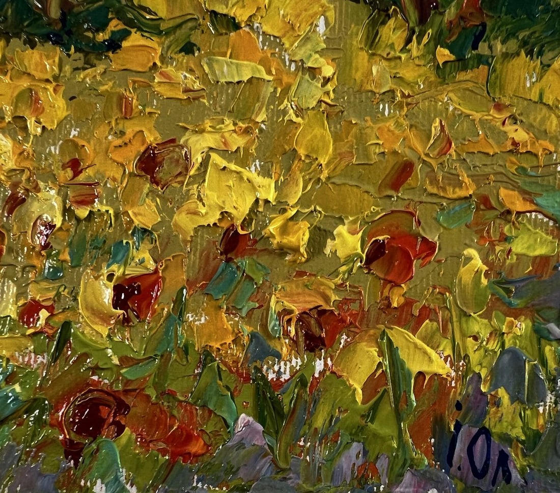Oil painting Flowers of the Sun Oleksiy Ivanyuk - 5