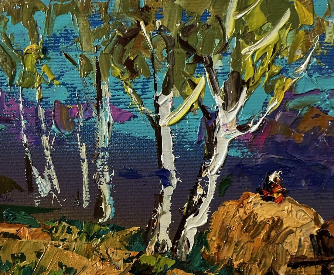 Oil painting The Road Home Oleksiy Ivanyuk - 7