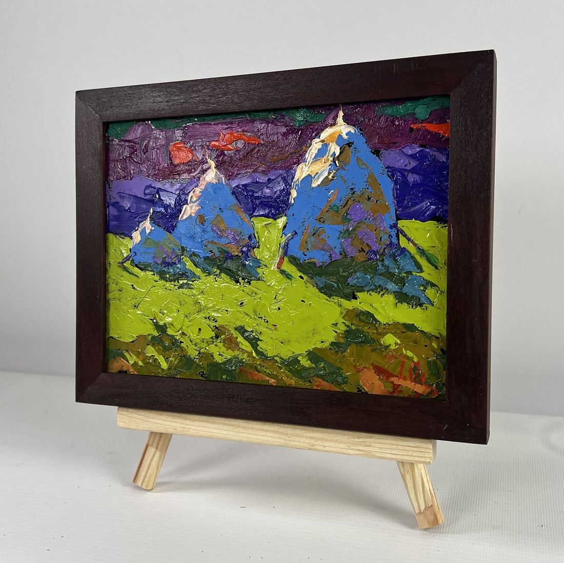 Oil painting Window light through the cold Alex Kalenyuk - 2