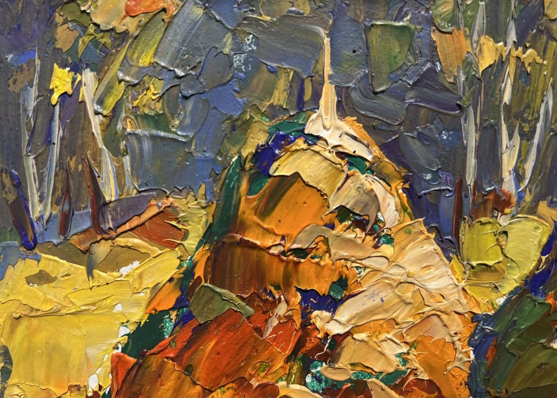 Oil painting In a sunny field Alex Kalenyuk - 4