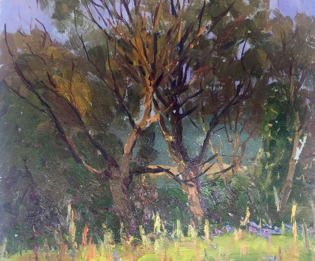 Oil painting In the forest Demeshah Y. A. Kolotsyup - 3