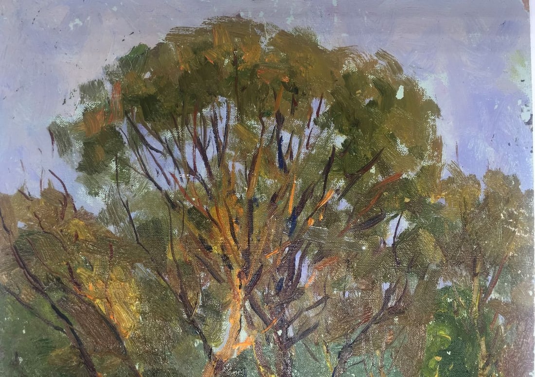 Oil painting In the forest Demeshah Y. A. Kolotsyup - 4