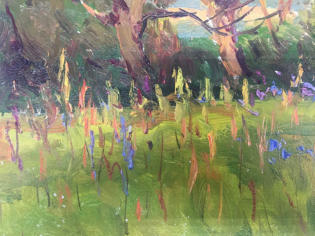 Oil painting In the forest Demeshah Y. A. Kolotsyup - 7