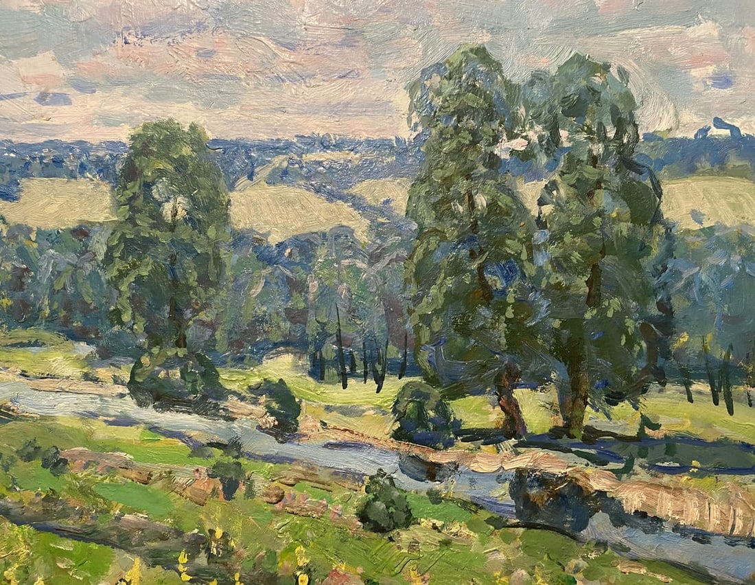 Oil painting Glade Georgy Kolosovsky - 2
