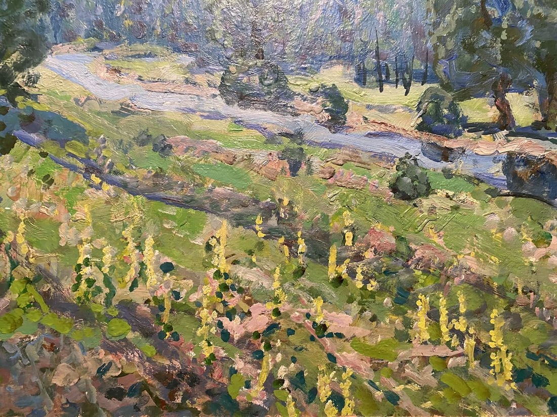 Oil painting Glade Georgy Kolosovsky - 4