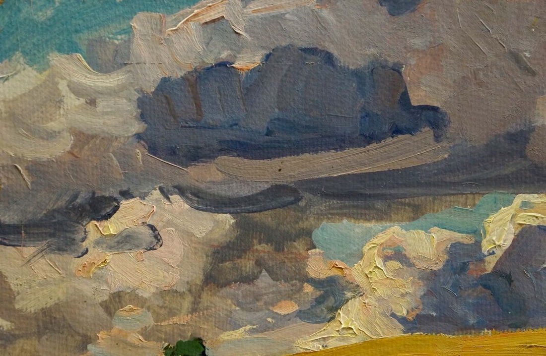 Oil painting Before the rain Kolosovsky Georgy Sergeevich - 2