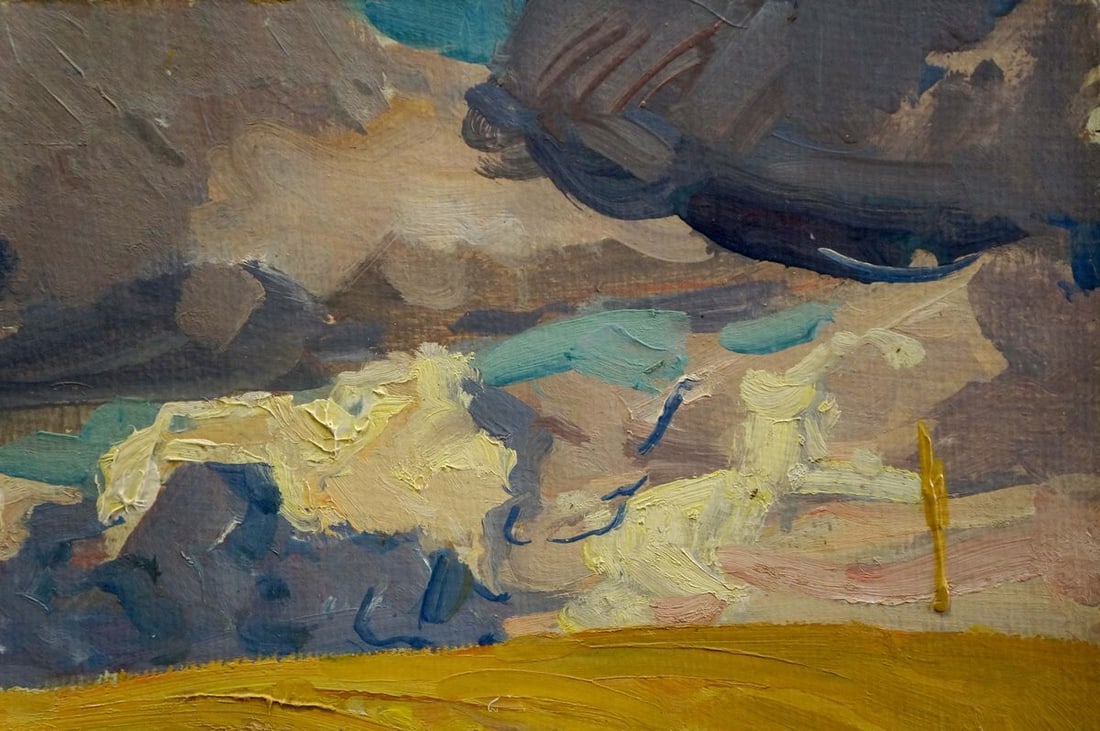 Oil painting Before the rain Kolosovsky Georgy Sergeevich - 4