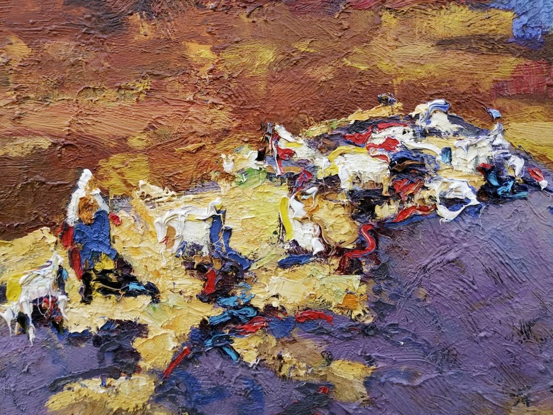 Oil painting Evening landscape Kalenyuk Alex - 7