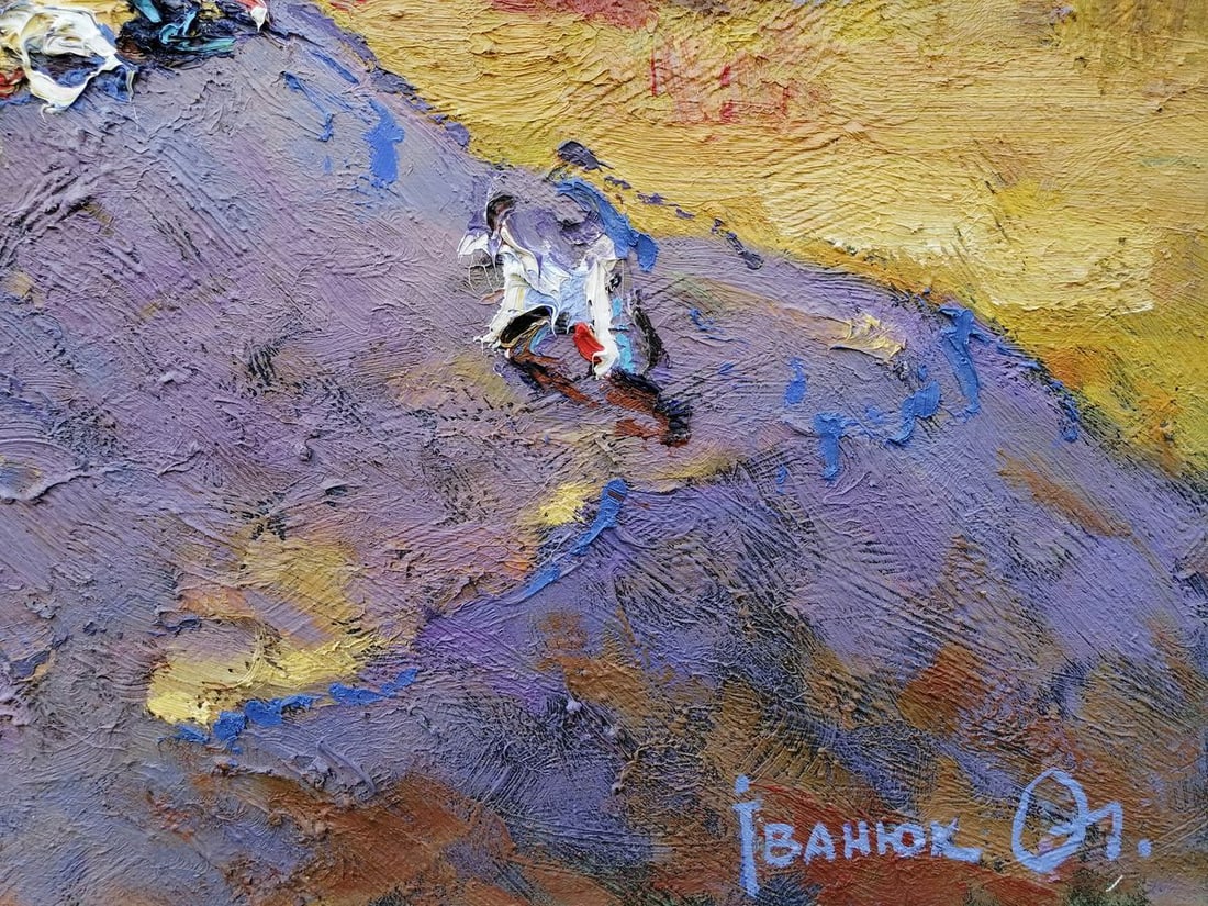 Oil painting Evening landscape Kalenyuk Alex - 8