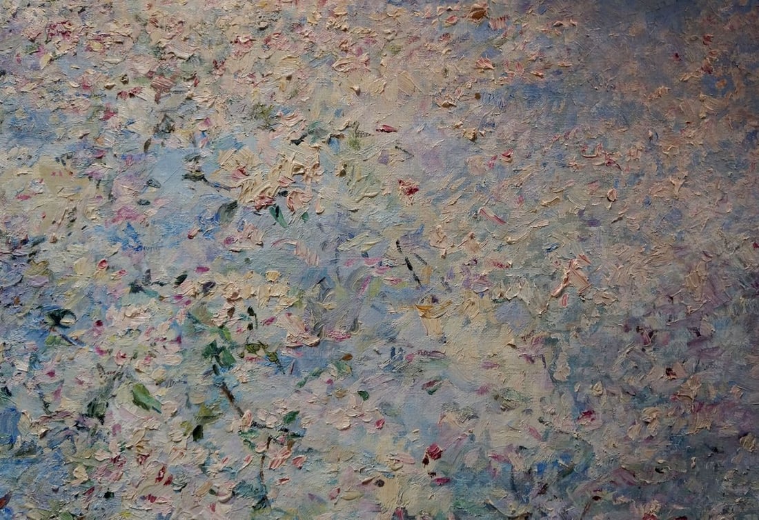 Oil painting Apple tree blossoms Titarenko Maria Anatolyevna - 5