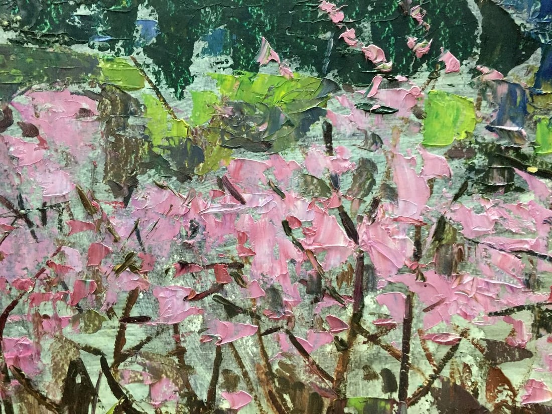 Oil painting Persian garden Golub Stepan Filippovich - 3