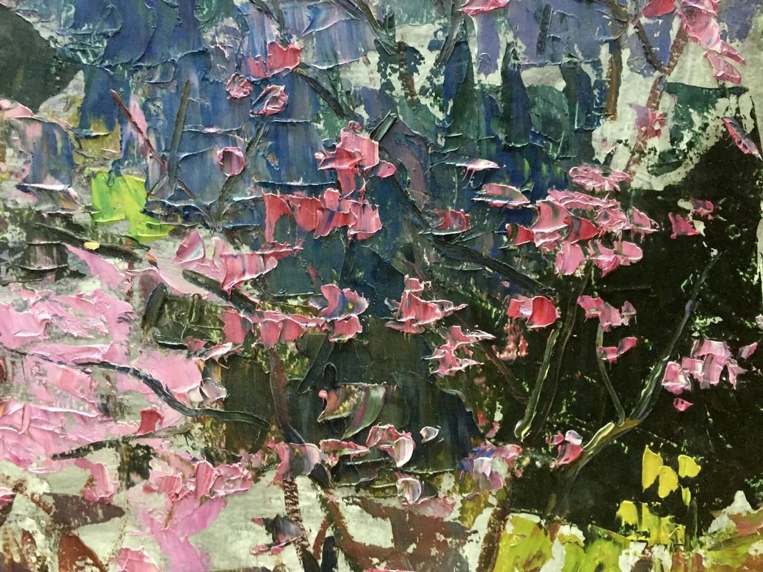 Oil painting Persian garden Golub Stepan Filippovich - 4