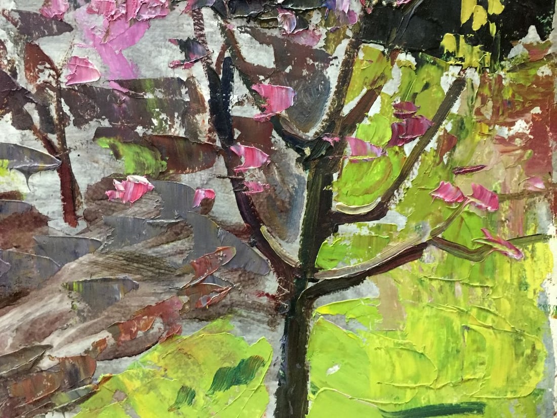 Oil painting Persian garden Golub Stepan Filippovich - 5
