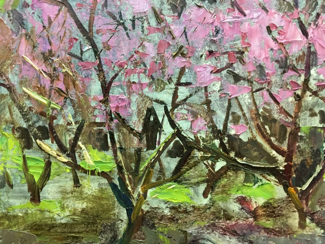Oil painting Persian garden Golub Stepan Filippovich - 7