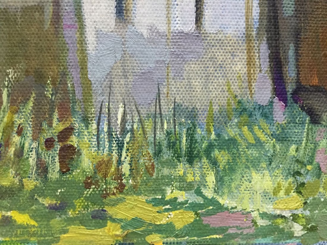 Oil painting Old house in Poltava Kolesnik Boris Afanasevich - 8