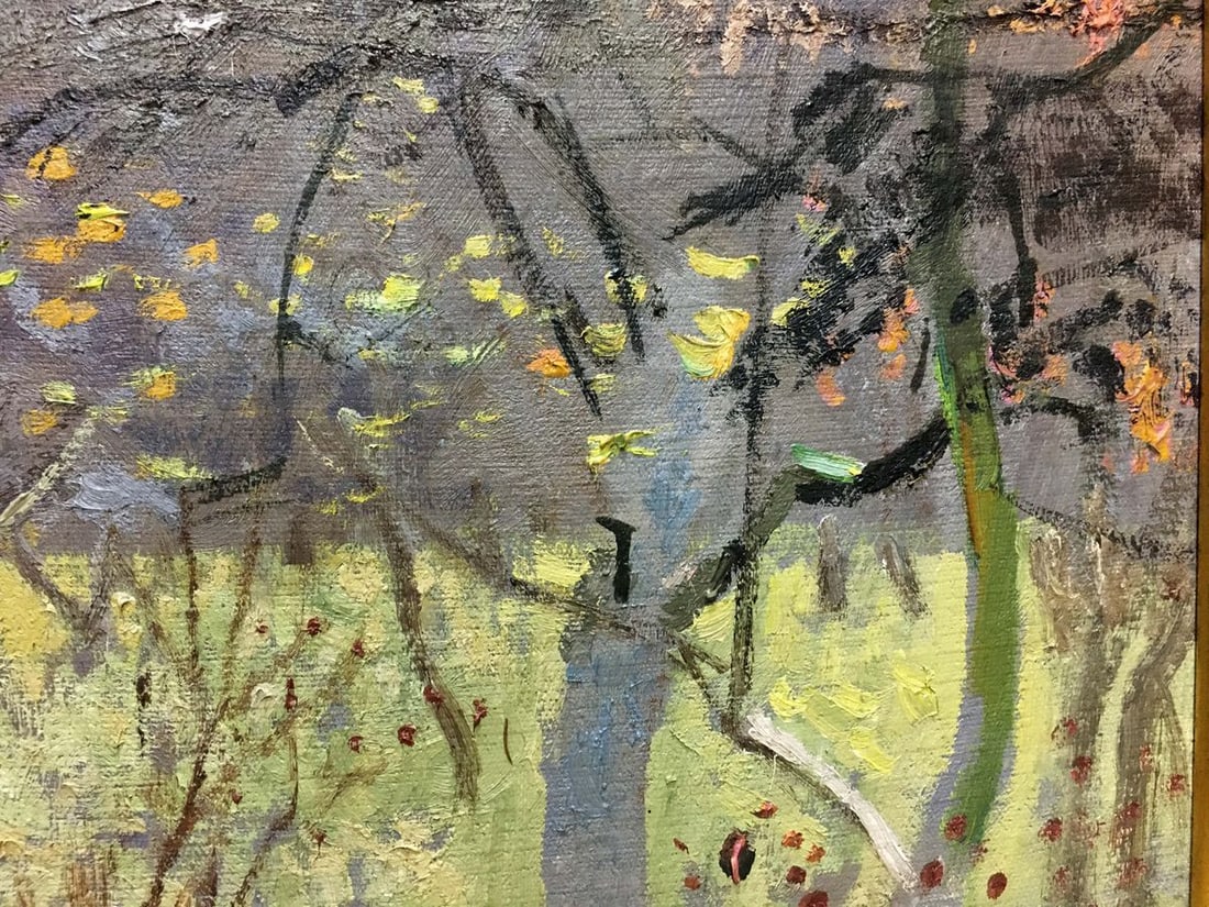 Oil painting Beautiful forest Zaretsky Victor Ivanovich - 7