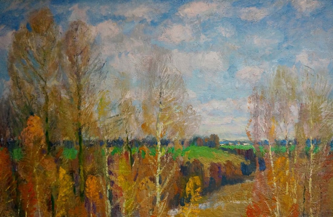 Oil painting After winter Mynka Alexander Fedorovich - 4