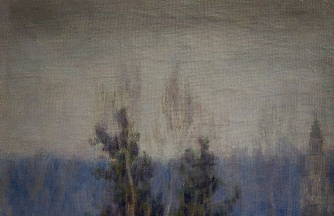 Oil painting In the fog L'vov Sergey Sergeyevich - 3