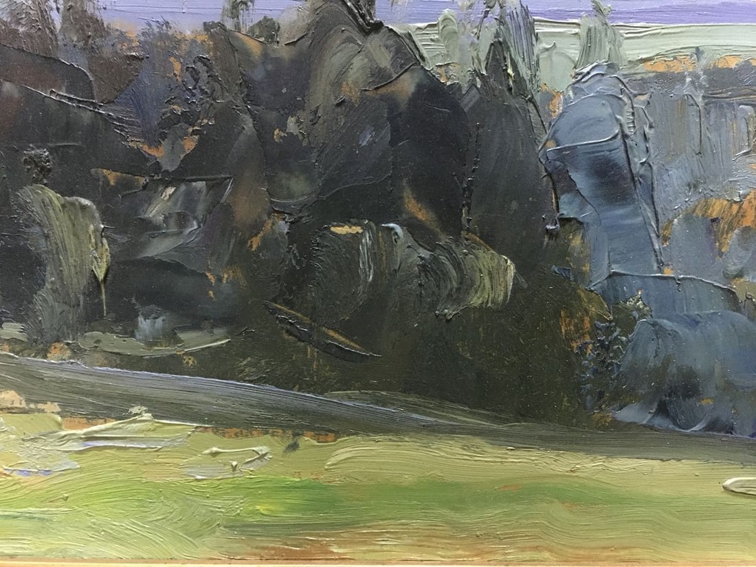 Oil painting Twilight Boris Nikolaevich Yakovlev - 4