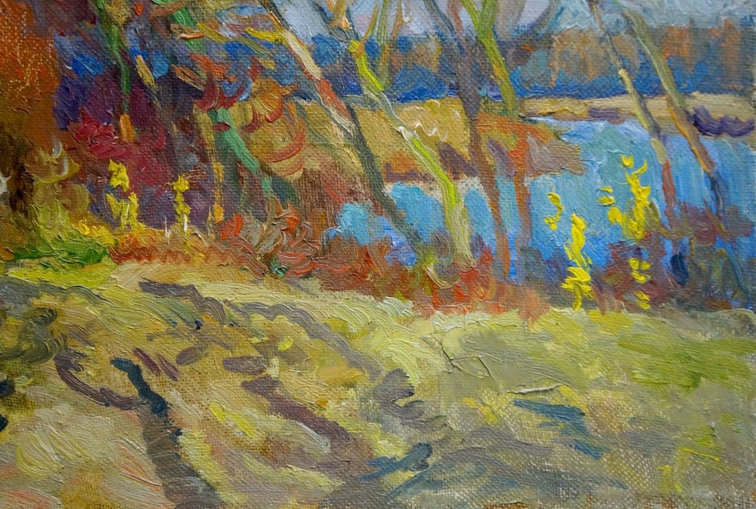 Oil painting End of summer - 5
