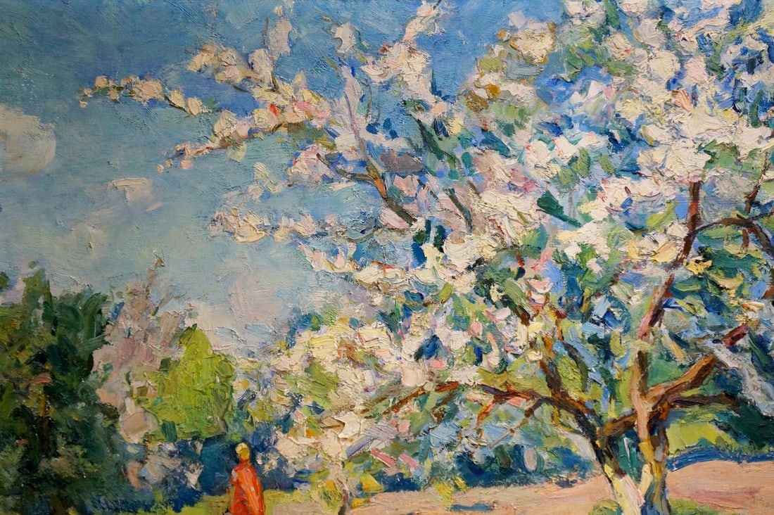 Oil painting Blooming garden Kerzhner Alexander Haskelevich - 3