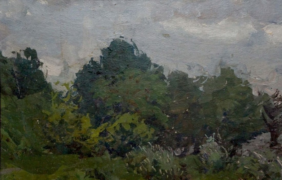 Oil painting Road to the forest Kolosovsky Georgy Sergeevich - 3