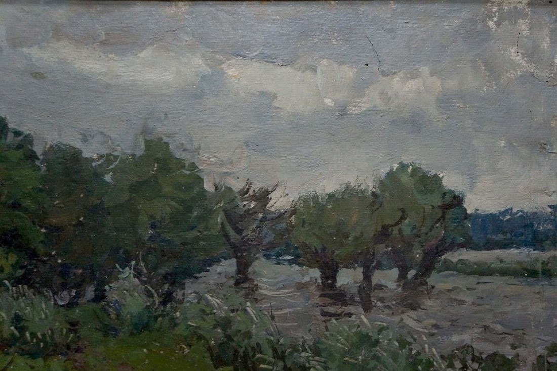 Oil painting Road to the forest Kolosovsky Georgy Sergeevich - 4
