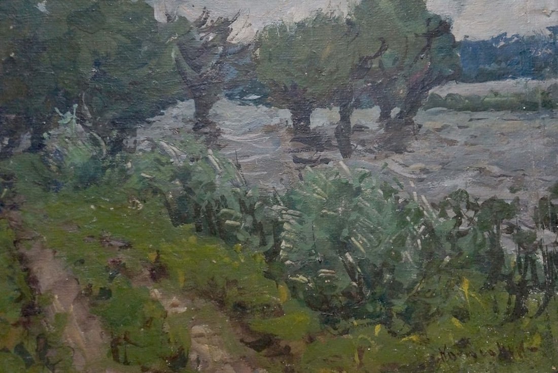 Oil painting Road to the forest Kolosovsky Georgy Sergeevich - 5