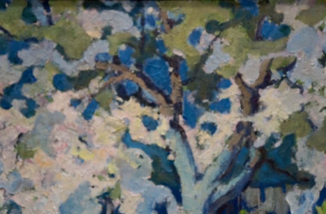 Oil painting Blooming apple tree Zhurakovsky Victor Petrovich - 4