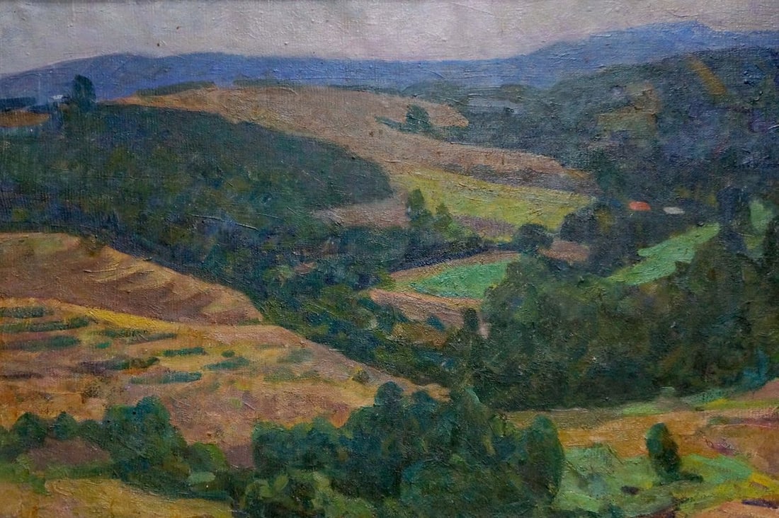 Oil painting Mountain landscape Ovsyannikova Evgenia Ivanovna - 3