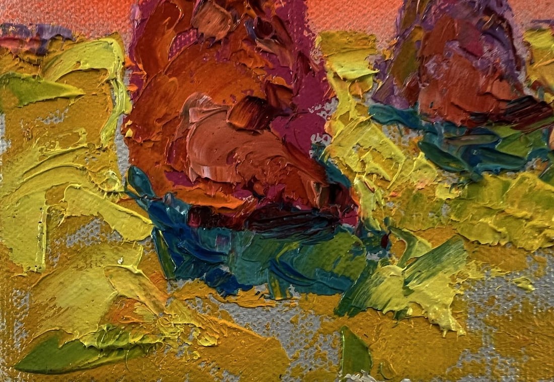 Oil painting Bright summer dawn Oleksiy Ivanyuk - 6