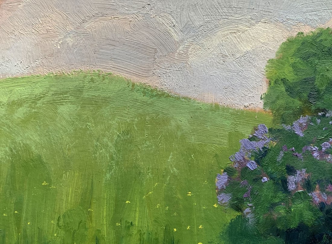 Oil painting Walk in the garden Ivan Tsyupka - 6