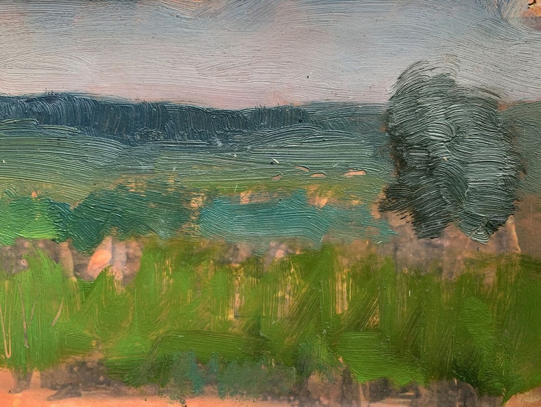 Oil painting Summer meadows Ivan Tsyupka - 3