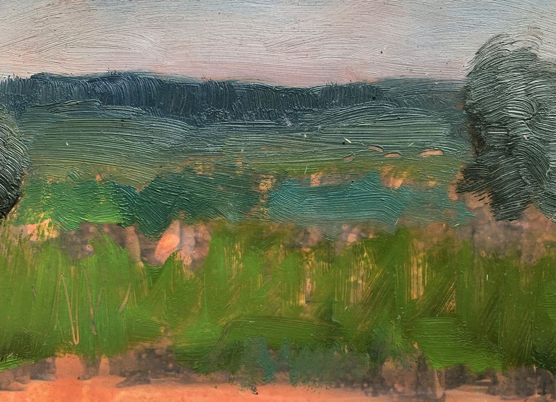Oil painting Summer meadows Ivan Tsyupka - 4