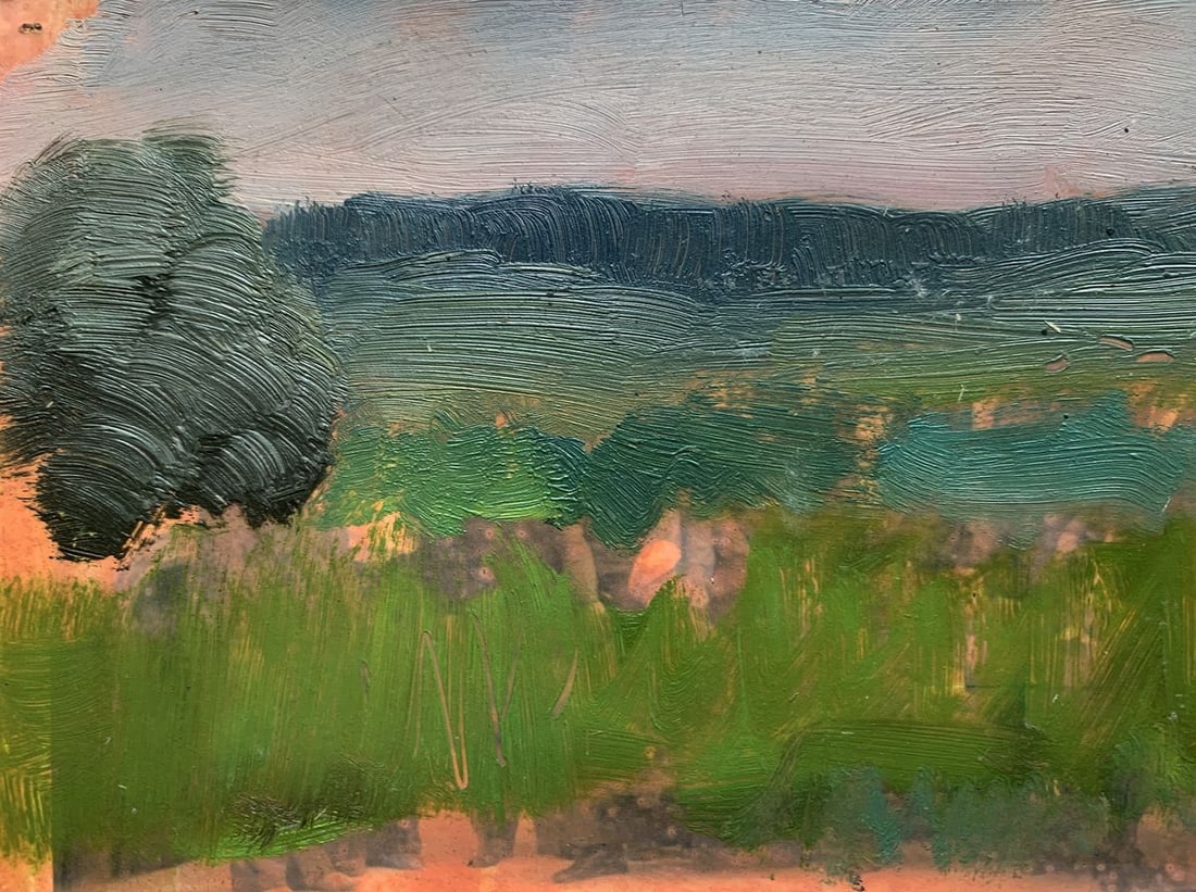 Oil painting Summer meadows Ivan Tsyupka - 5
