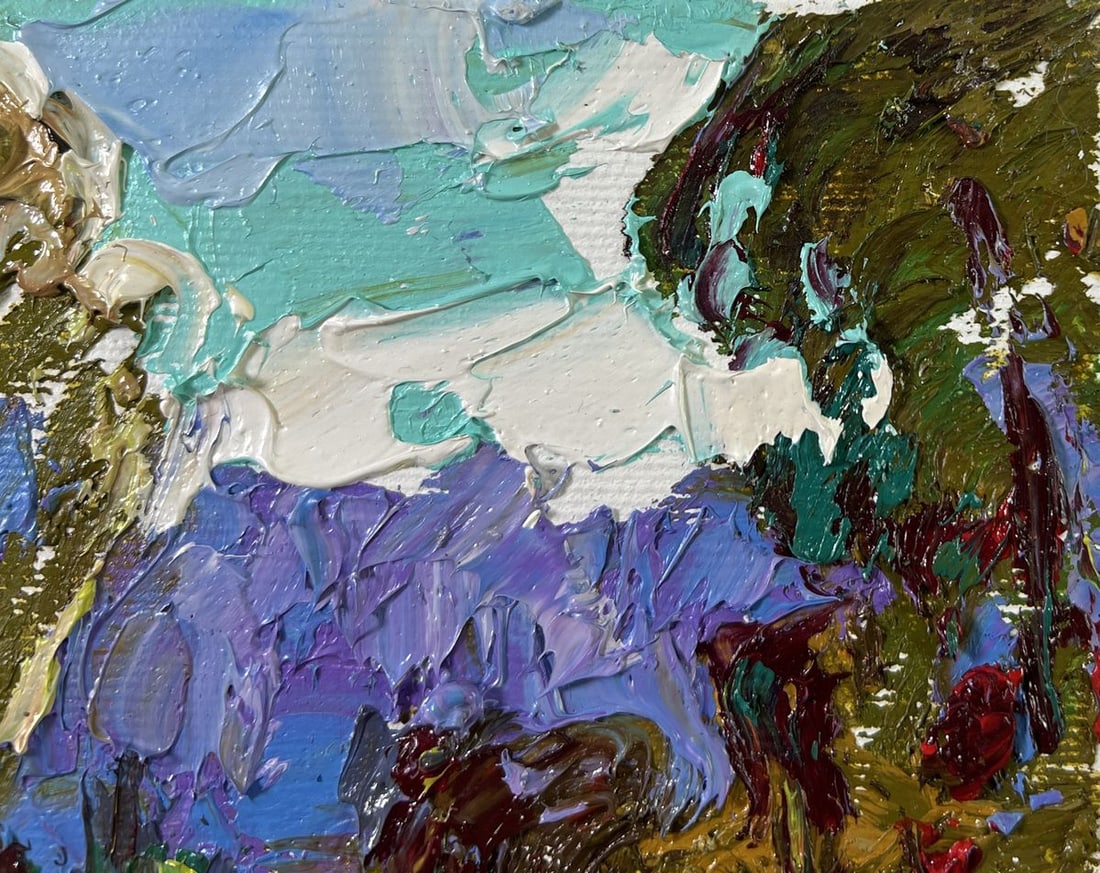 Oil painting At the Source Alex Kalenyuk - 4